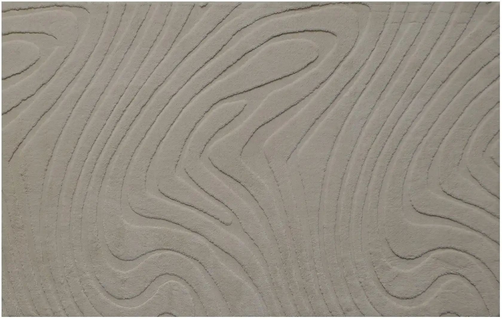 como Webteppich  Wave ¦ beige ¦ Synthetische Fasern ¦ Maße (cm): B: 80 Teppiche > Kurzflorteppiche - Höffner