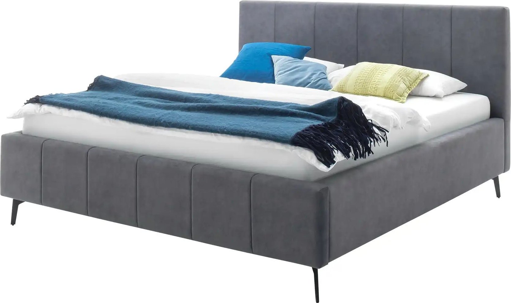 Polsterbett Lizzano ¦ grau ¦ Maße (cm): B: 174 H: 114 Betten > Komfortbetten - Höffner