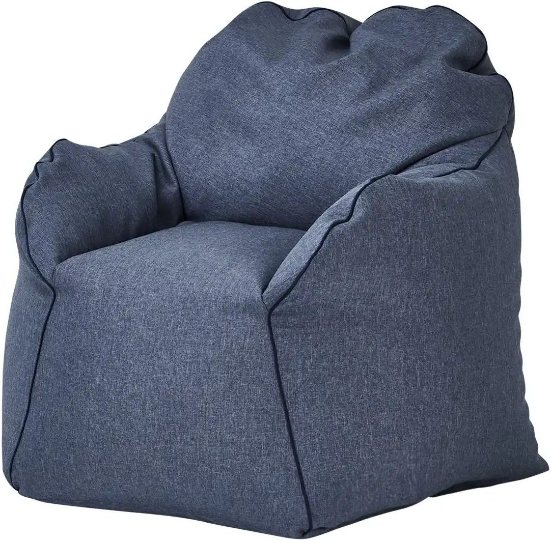 Sitzsack-Sessel Tedd ¦ blau ¦ Maße (cm): B: 85 H: 70 T: 80.0 Polstermöbel > Hocker > Sitzsäcke - Höffner
