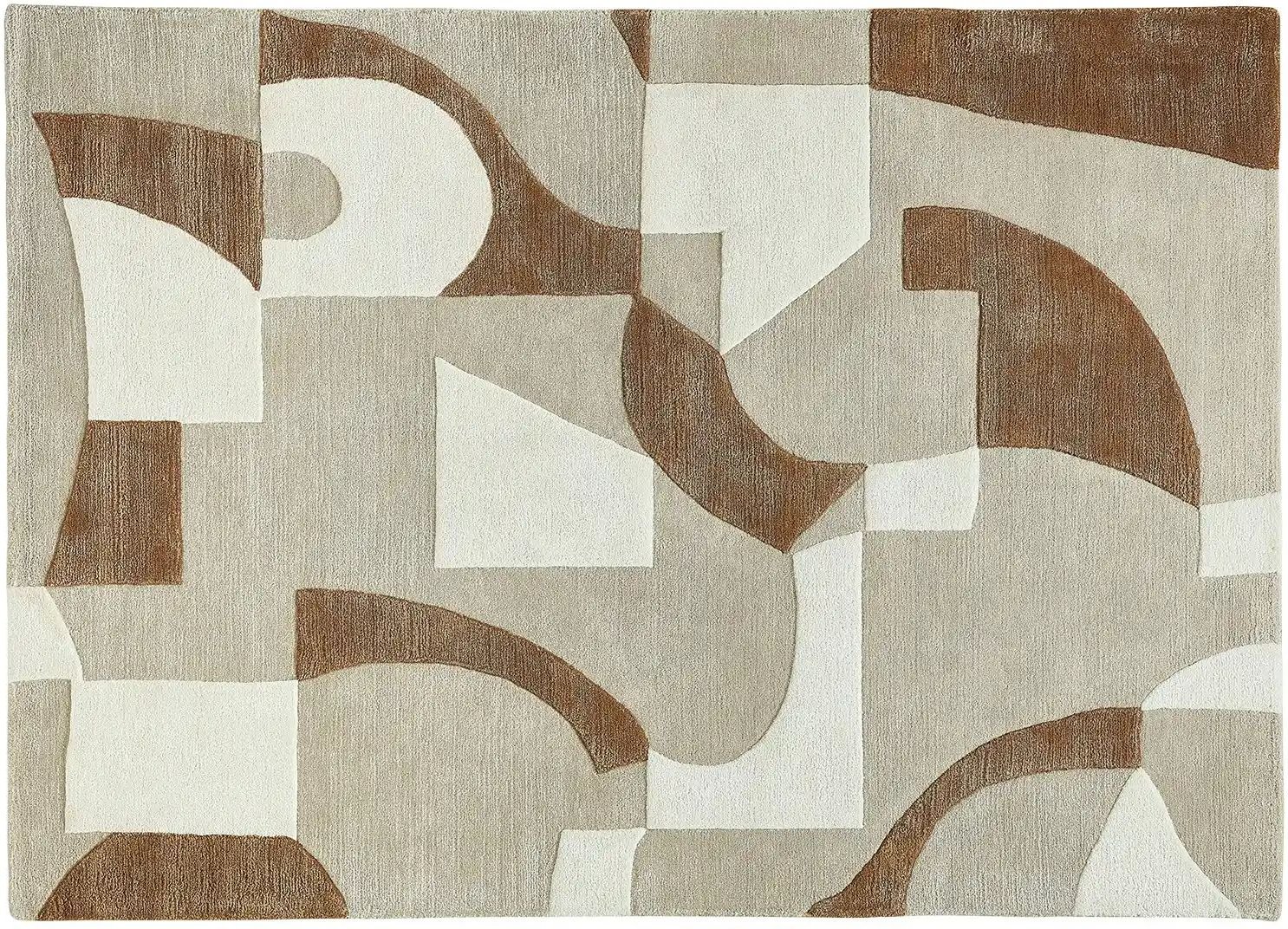 Handtuft-Teppich Ontario ¦ Viskose,Wolle ¦ Maße (cm): B: 140 Teppiche > Wohnteppiche - Höffner