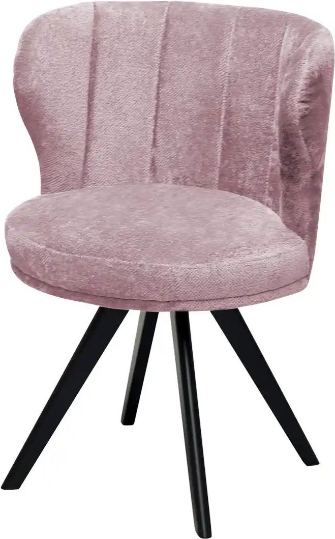 Woodford Polsterstuhl Clea ¦ rosa/pink ¦ Maße (cm): B: 56,5 H: 83 T: 59.0 Stühle > Küchenstühle > Polster Küchenstühle ...