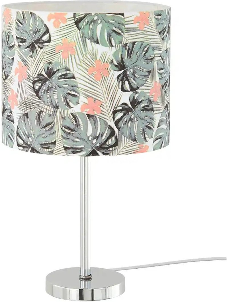 KHG Tischleuchte 1-flammig ´Blätter´ ¦ grün ¦ Maße (cm): H: 42,5 Ø: 25 Lampen & Leuchten > Tischlampen - Höffner