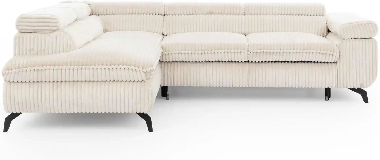S-STYLE Ecksofa mit Schlaffunktion Bonnie ¦ creme ¦ Maße (cm): B: 275 H: 76 Polstermöbel > Sofas > Ecksofas - Höffner