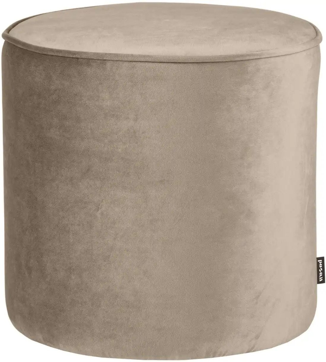 WOOOD Sitzpouf ¦ braun ¦ Maße (cm): H: 46 Ø: 46 Polstermöbel > Hocker > Sitzpouf - Höffner