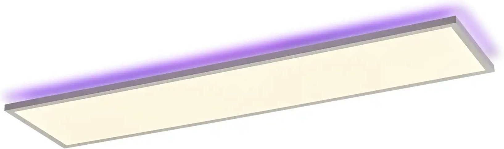 Meisterleuchten LED-Deckenpanel 1-flammig weiß ¦ weiß ¦ Maße (cm): B: 119,5 H: 5,5 T: 29.5 Lampen & Leuchten > Decken...