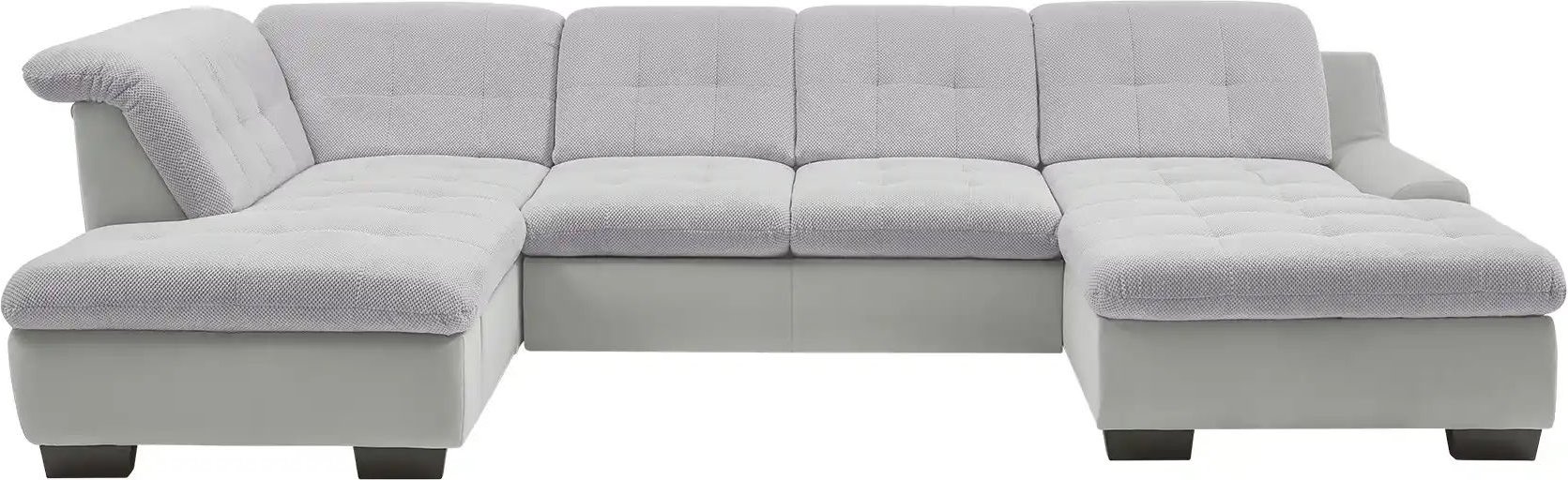 Lounge Collection Wohnlandschaft Davinci ¦ grau ¦ Maße (cm): B: 346 H: 85 T: 195.0 Polstermöbel > Sofas > Wohnlandschaf...