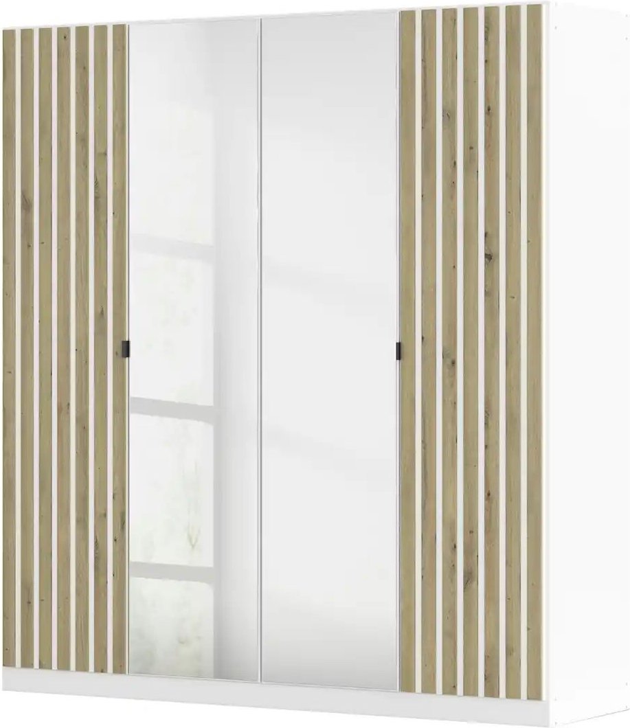 Drehtürenschrank  Piove ¦ weiß ¦ Maße (cm): B: 181 H: 197 T: 54.0 Schränke > Kleiderschränke > Drehtürenschränke - Höffn...