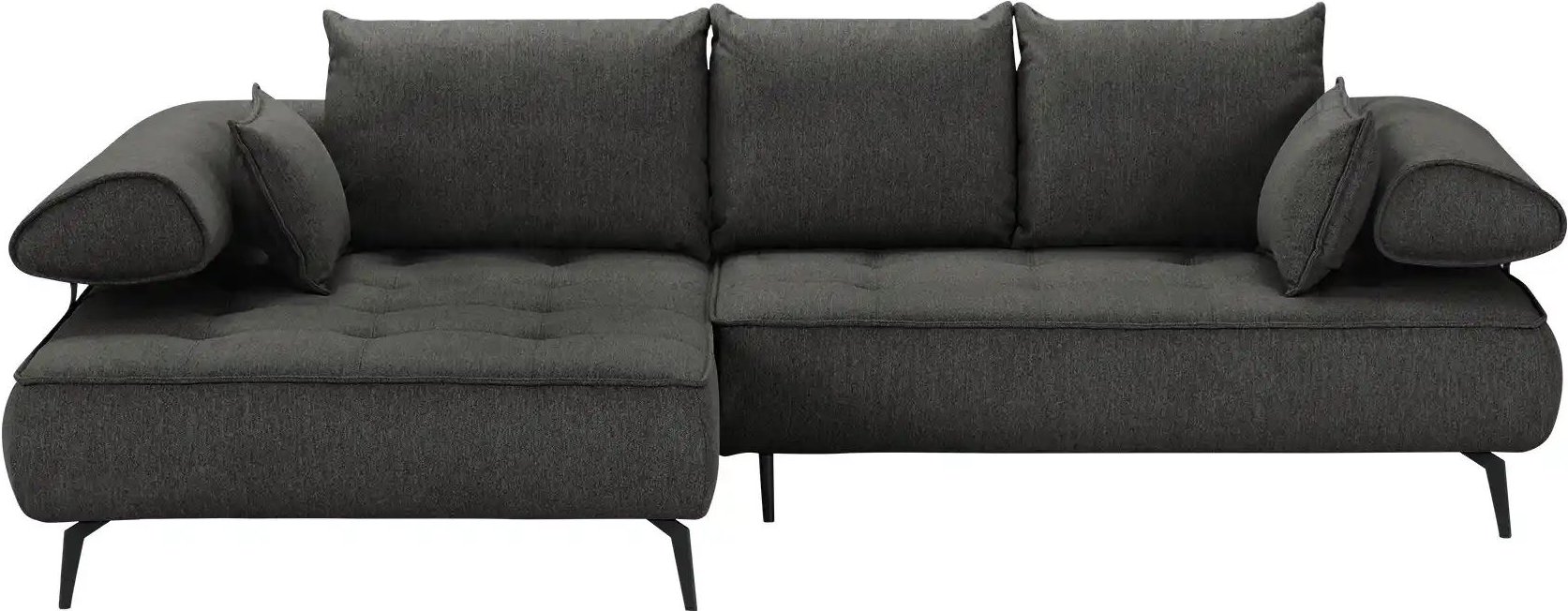 switch Ecksofa Seledo ¦ schwarz ¦ Maße (cm): B: 284 H: 88 T: 193.0 Polstermöbel > Sofas > Ecksofas - Höffner