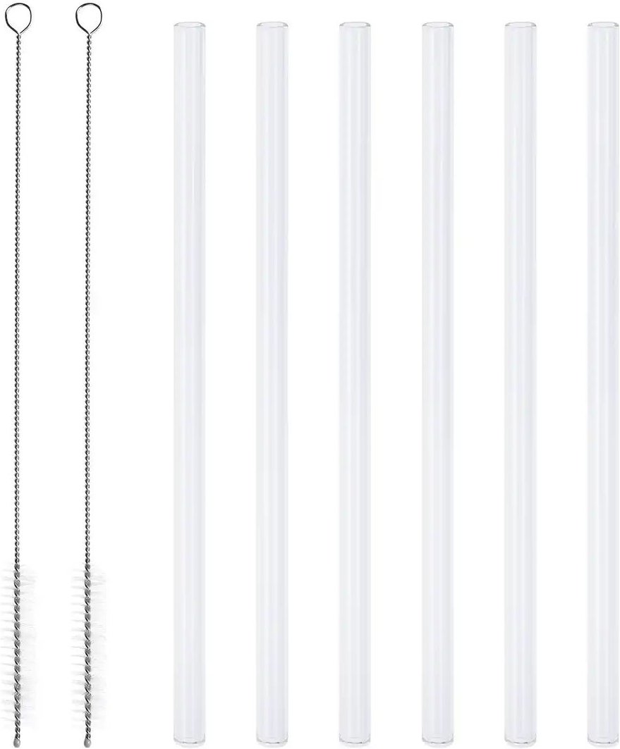 Peill+Putzler Glas-Trinkhalm-Set ¦ transparent/klar ¦ Glas Ø: 0.8 Küchenzubehör & Helfer > Getränkezubereitung - Höffn...