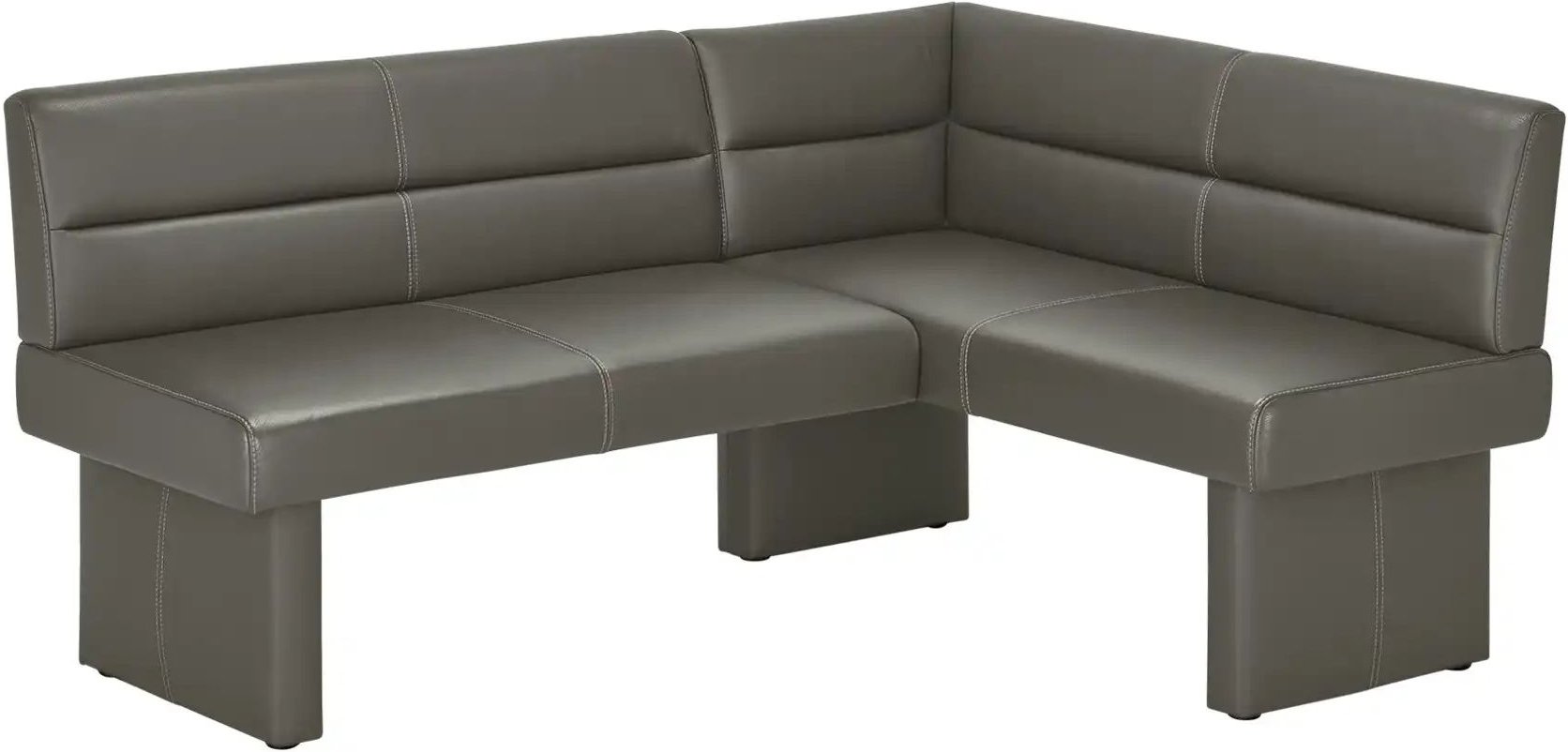 Eckbank Leder Canto II ¦ grau ¦ Maße (cm): B: 180 H: 85 T: 134.0 Bänke > Eckbänke - Höffner