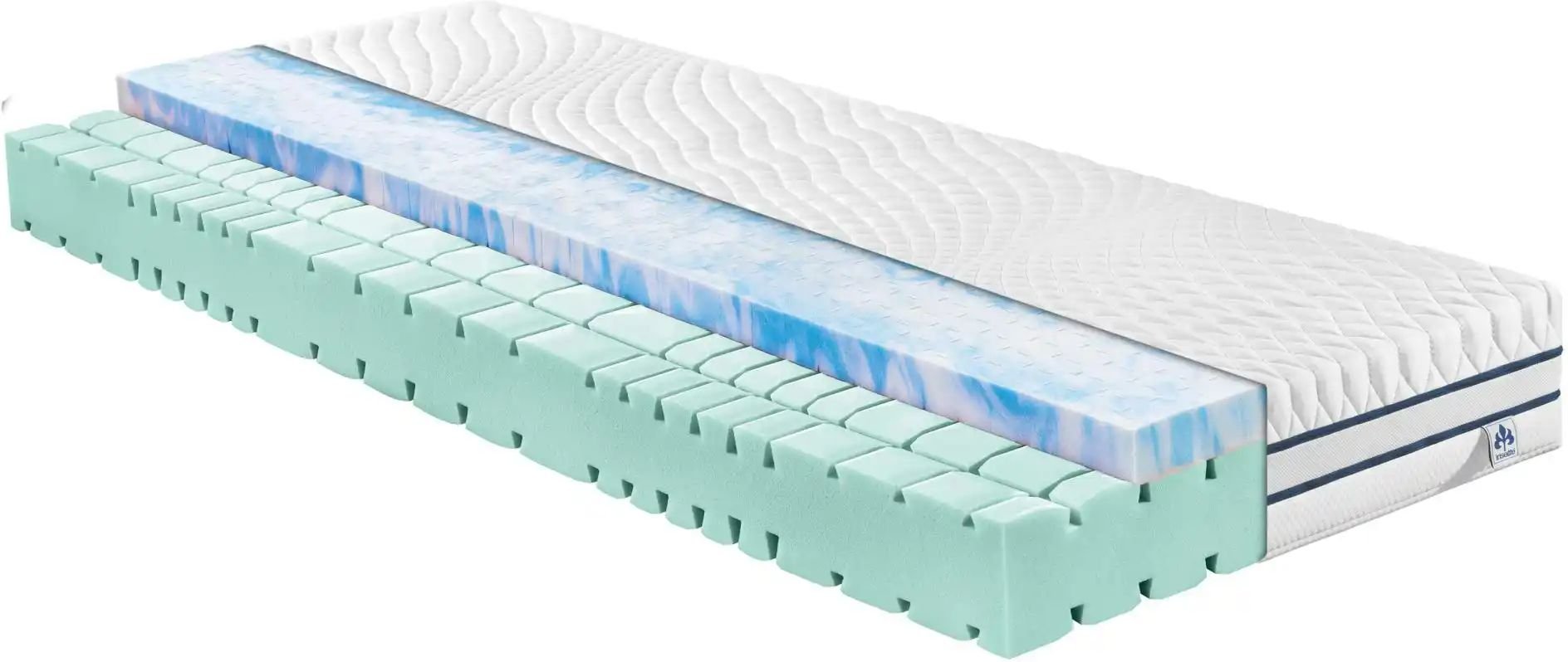 IRISETTE 7-Zonen-Kaltschaumkernmatratze Cuba 24 HS ¦ weiß ¦ Maße (cm): B: 180 H: 24 Matratzen & Zubehör > Matratzen-Art...