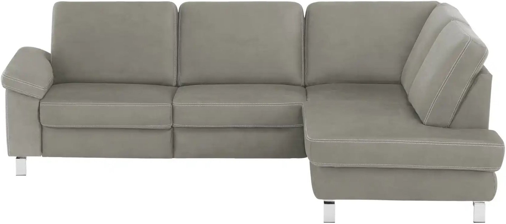 Max Schelling Ecksofa Maximum Plus ¦ grau ¦ Maße (cm): B: 257 H: 89 T: 200.0 Polstermöbel > Sofas > Ecksofas - Höffner