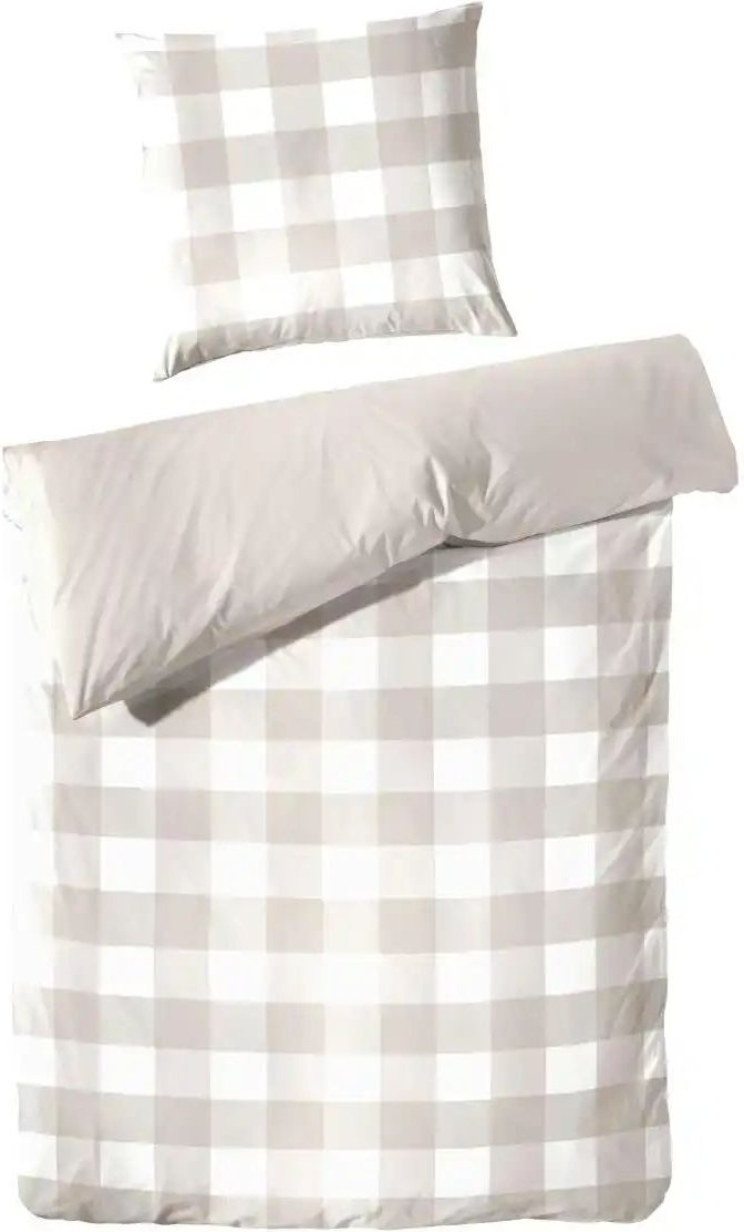 Perkal Bettwäsche-Set ¦ braun ¦ Maße (cm): B: 200 H: 1 Bettwaren > Bettwäsche > Bettwäsche ganzjährig - Höffner