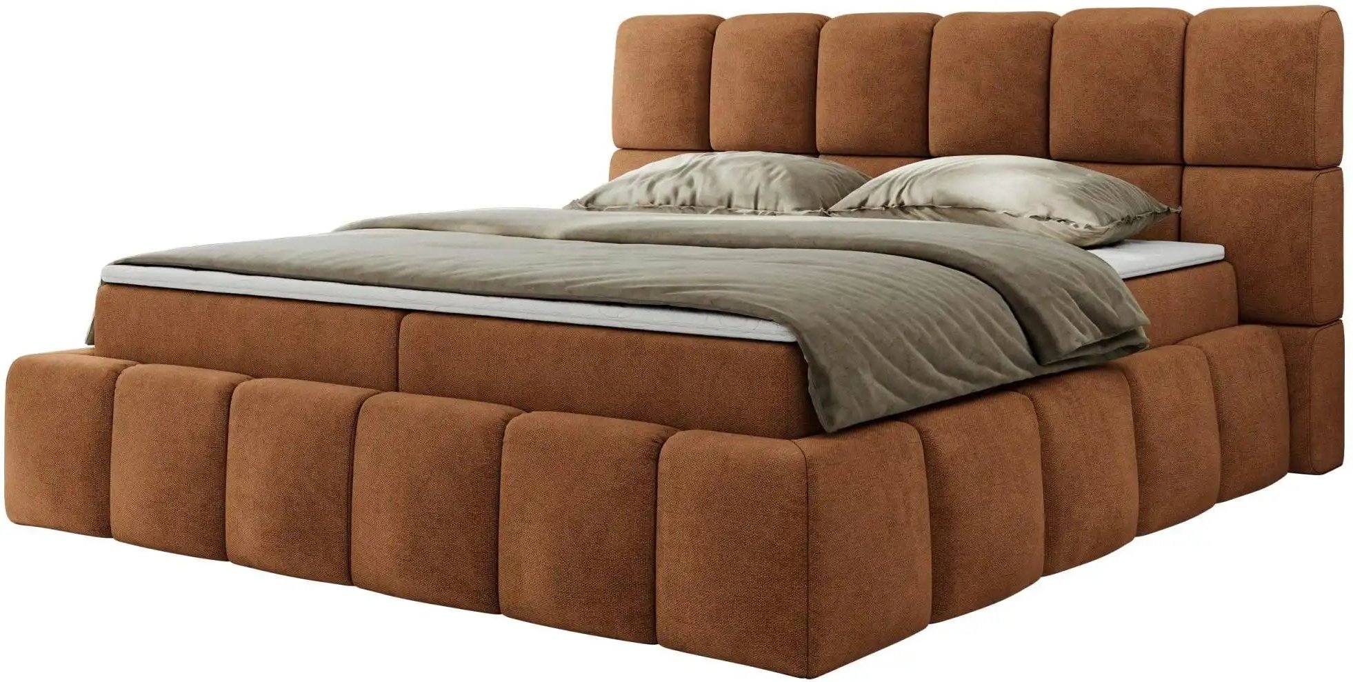 Boxbett mit Bettkasten Nira ¦ orange ¦ Maße (cm): B: 234 H: 113 Betten > Komfortbetten - Höffner