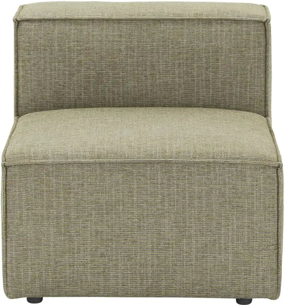 Sofamodul Einsitzer ohne Armlehne Trillo ¦ grün ¦ Maße (cm): B: 73 H: 73 T: 96.0 Polstermöbel > Sofas > Modulsofas - Höf...