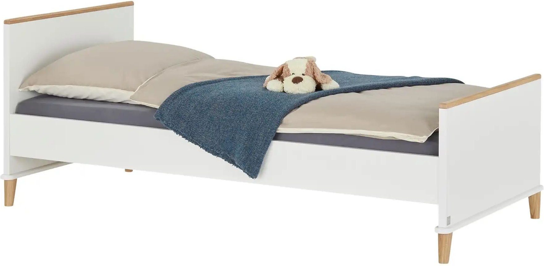 PAIDI Bettgestell Lotte & Fynn ¦ weiß ¦ Maße (cm): B: 99,9 H: 80,8 Betten > Bettgestelle - Höffner