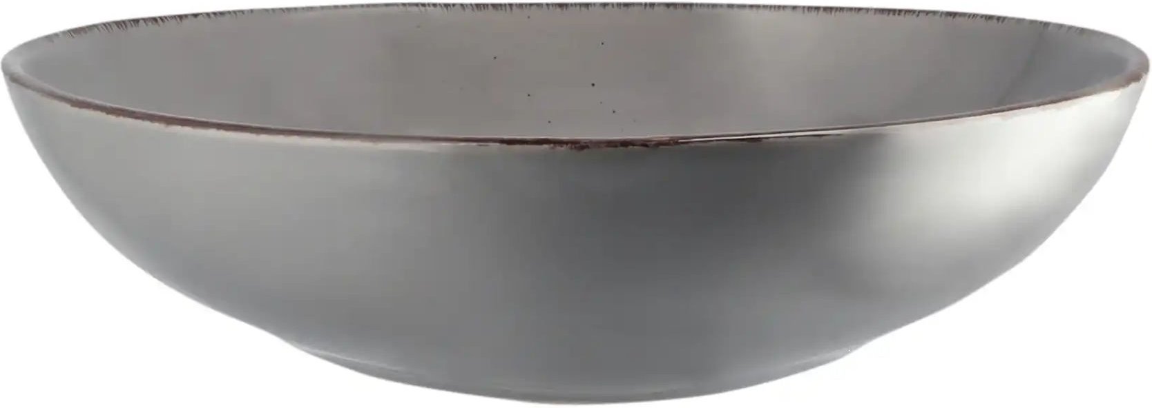 Peill+Putzler Schale dreieckig 23 cm Siena ¦ grau ¦ Steinzeug/Steingut ¦ Maße (cm): H: 5 Ø: 23 Geschirr > Einzelgeschi...