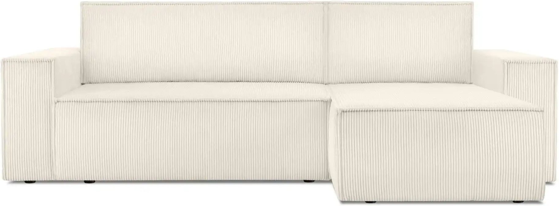 Thumbnail - KONSIMO Ecksofa Napi ¦ creme ¦ Maße (cm): B: 262 H: 89 Polstermöbel > Sofas > 3-Sitzer - Höffner
