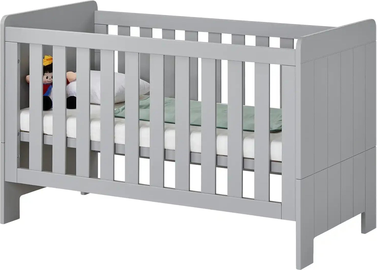 pinio Kinderkombibett Smilla ¦ grau ¦ Maße (cm): B: 76,5 H: 90 Baby > Babymöbel > Babybetten - Höffner