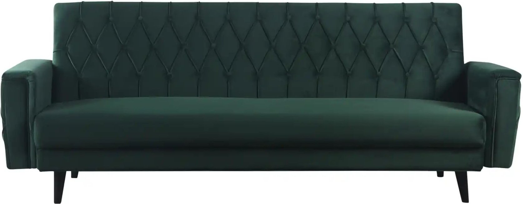 Schlafsofa Johanetta ¦ grün ¦ Maße (cm): B: 214 H: 83 T: 106.0 Polstermöbel > Sofas > 2-Sitzer - Höffner