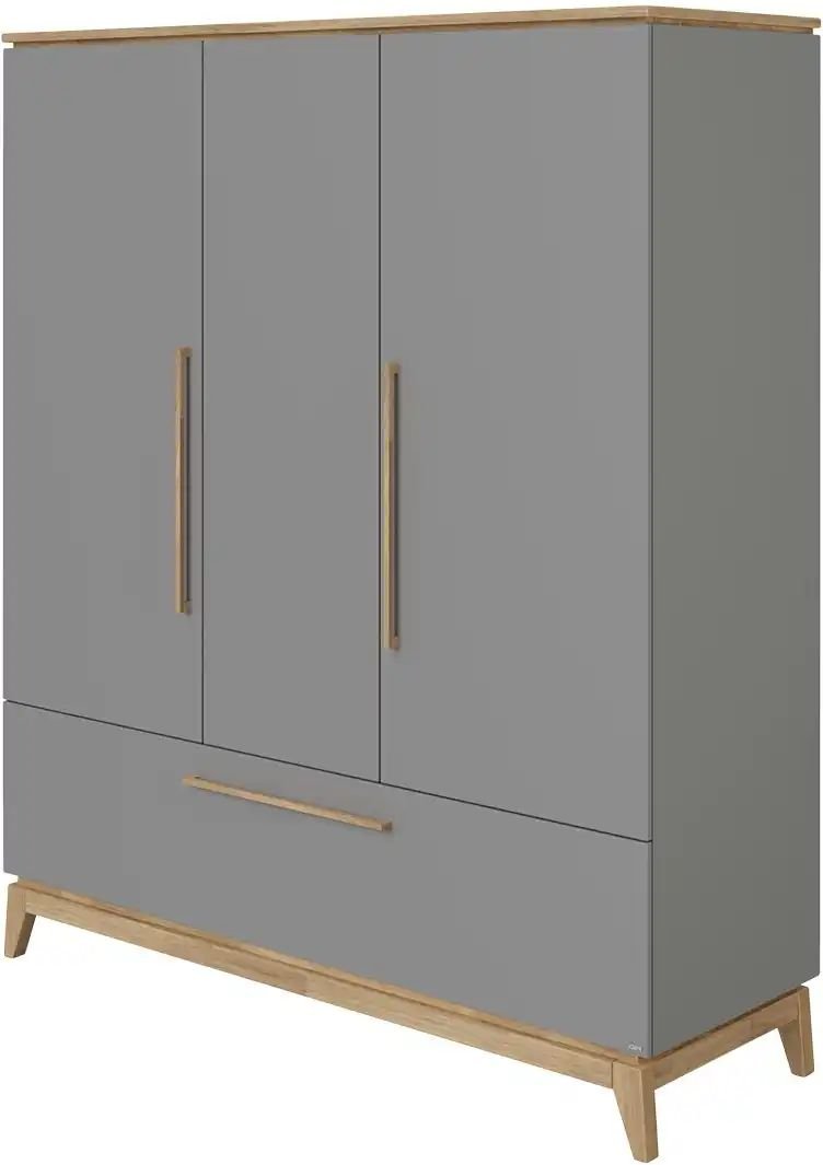 PAIDI Kleiderschrank Sten ¦ grau ¦ Maße (cm): B: 170,7 H: 200 T: 57.2 Schränke > Kleiderschränke > Drehtürenschränke - ...