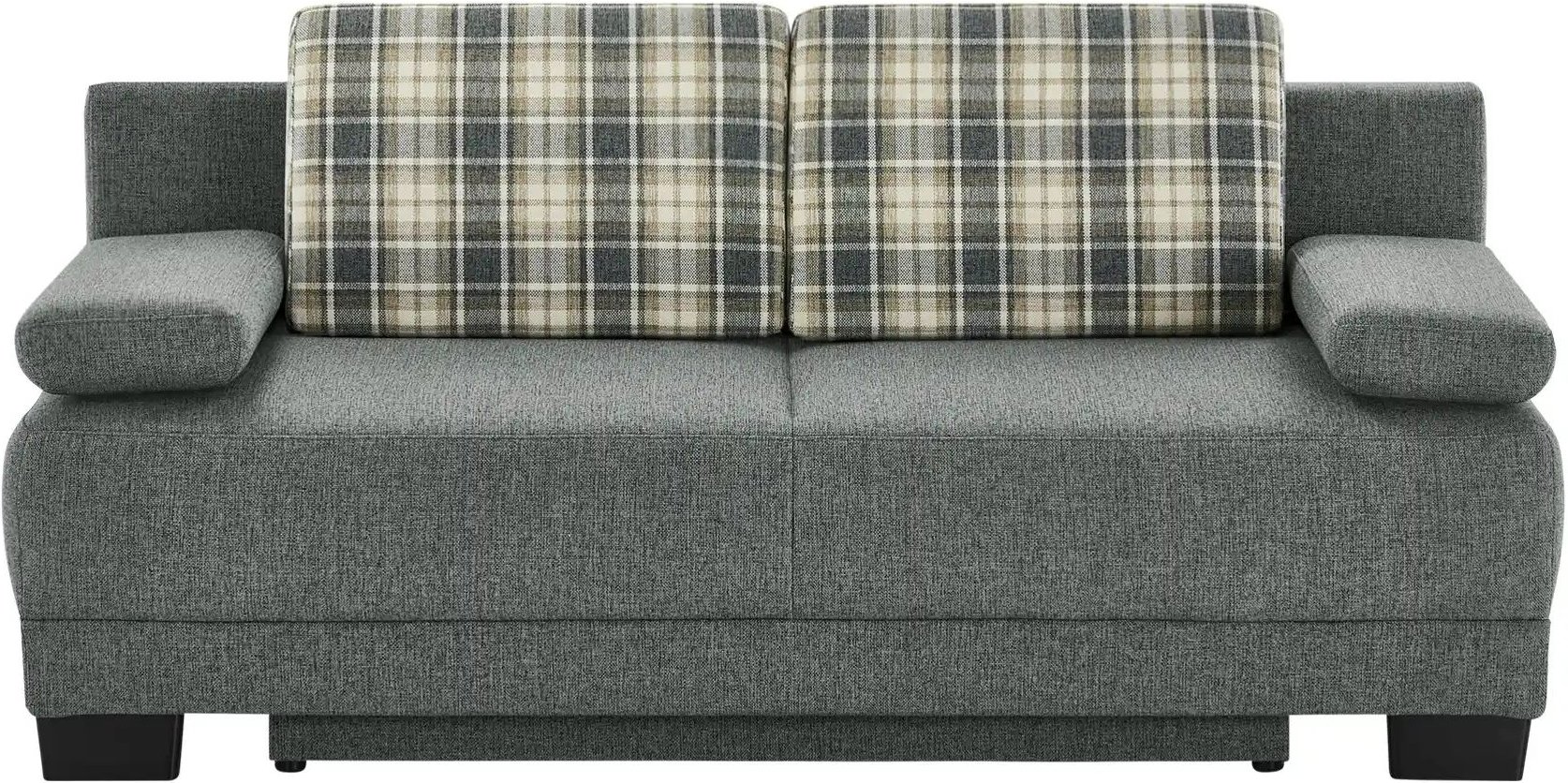 Querschläfer Webstoff Heidi ¦ grau ¦ Maße (cm): B: 200 H: 93 T: 102.0 Polstermöbel > Sofas > 2-Sitzer - Höffner