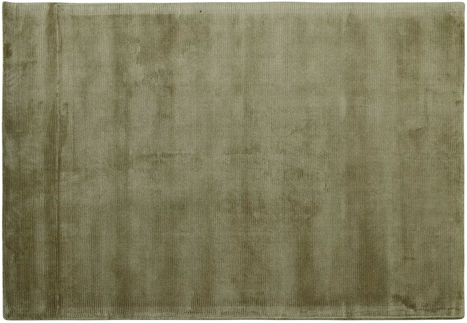 como Handloom-Teppich Hiver ¦ grün ¦ Viskose,Baumwolle ¦ Maße (cm): B: 140 Teppiche > Einfarbige Teppiche - Höffner