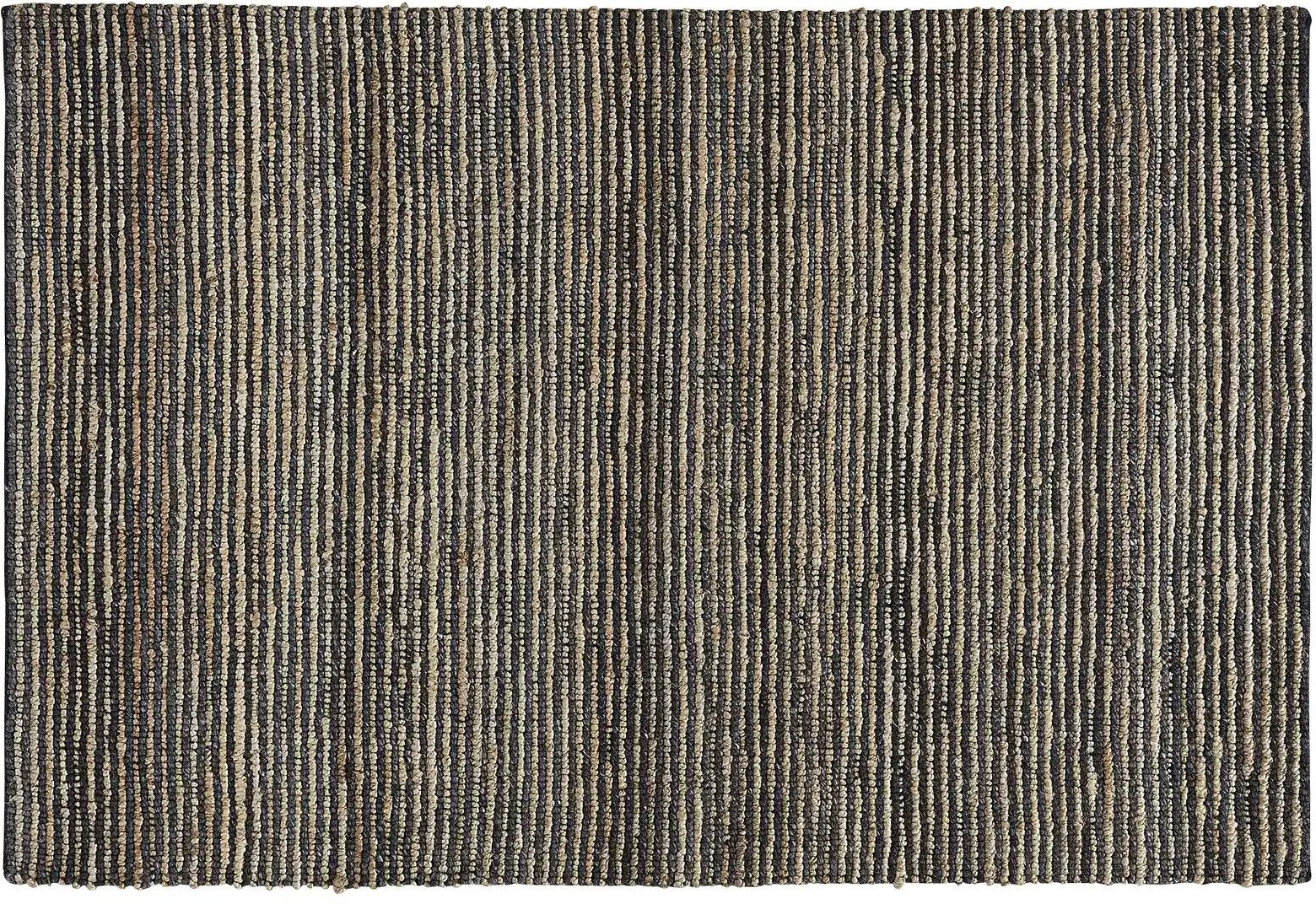 Handweb-Teppich Kima ¦ schwarz ¦ Jute,Wolle ¦ Maße (cm): B: 120 Teppiche > Naturteppiche - Höffner