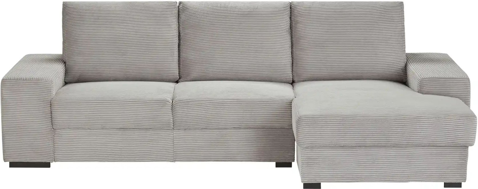 Ecksofa Renée ¦ grau ¦ Maße (cm): B: 276 H: 92 T: 146.0 Polstermöbel > Sofas > 3-Sitzer - Höffner