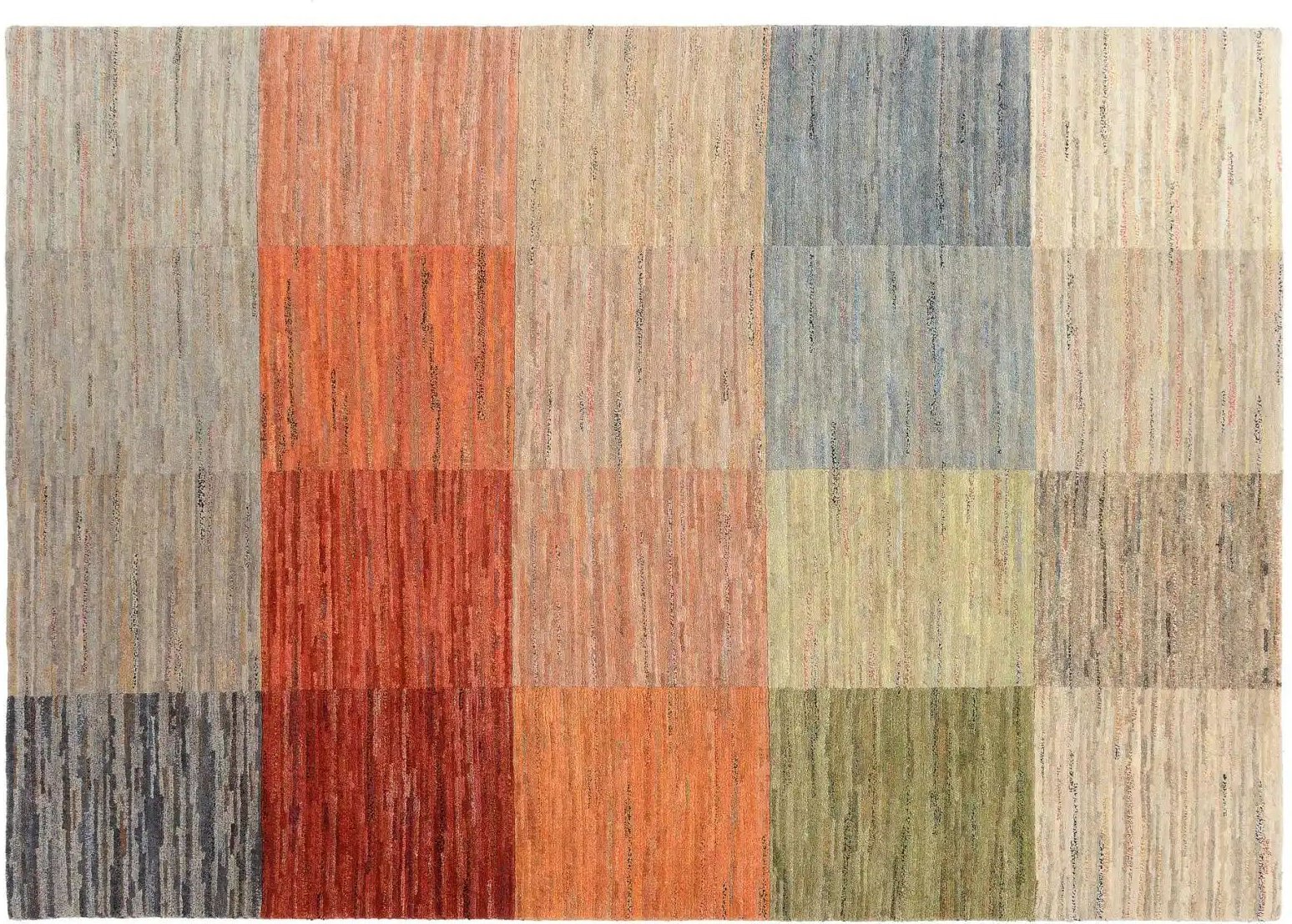 Naturteppich   ¦ mehrfarbig ¦ Wolle ¦ Maße (cm): B: 140 H: 0,5 Teppiche > Naturteppiche - Höffner