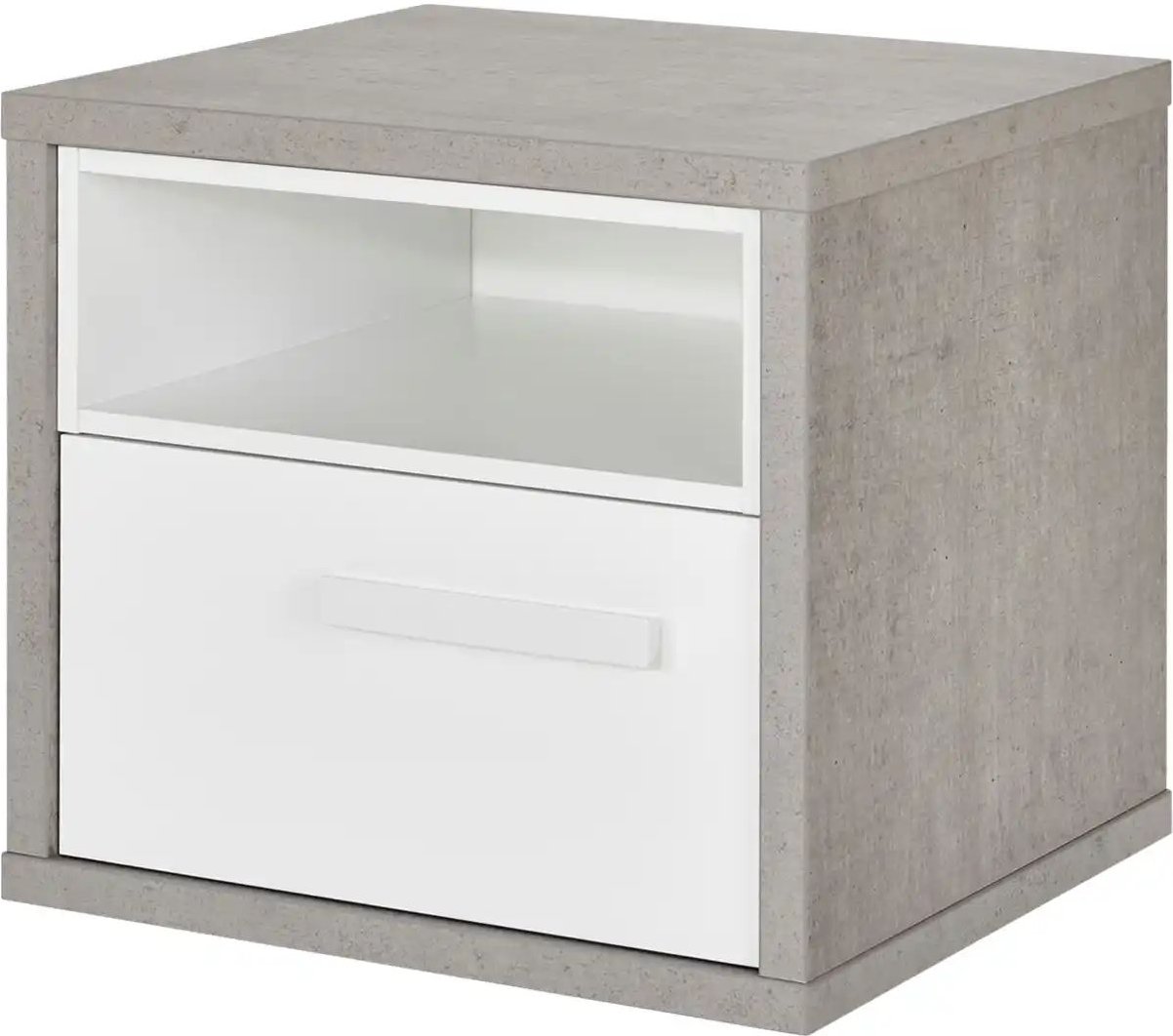 Thumbnail - Nachtkommode Milow ¦ weiß ¦ Maße (cm): B: 45 H: 42 T: 40.0 Kommoden & Sideboards > Kommoden - Höffner