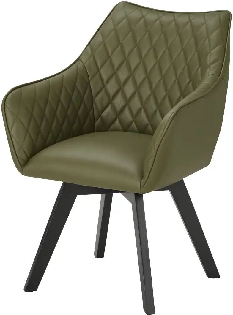 Gray & Jones Armlehnstuhl Nagaro 2 ¦ grün ¦ Maße (cm): B: 63 H: 88 T: 62.0 Stühle > Esszimmerstühle > Esszimmerstühle m...