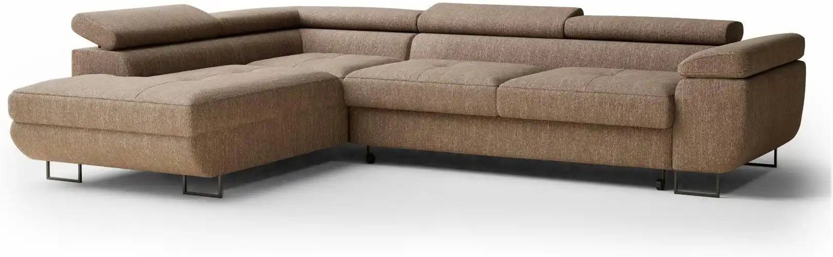 Ecksofa Concord ¦ braun ¦ Maße (cm): B: 277 H: 100 Polstermöbel > Sofas > Ecksofas - Höffner
