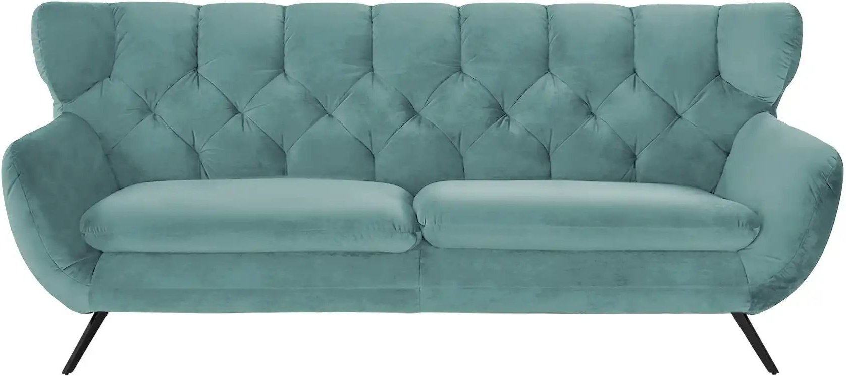 Jette Home Sofa Caldara ¦ blau ¦ Maße (cm): B: 225 H: 94 T: 95.0 Polstermöbel > Sofas > 3-Sitzer - Höffner