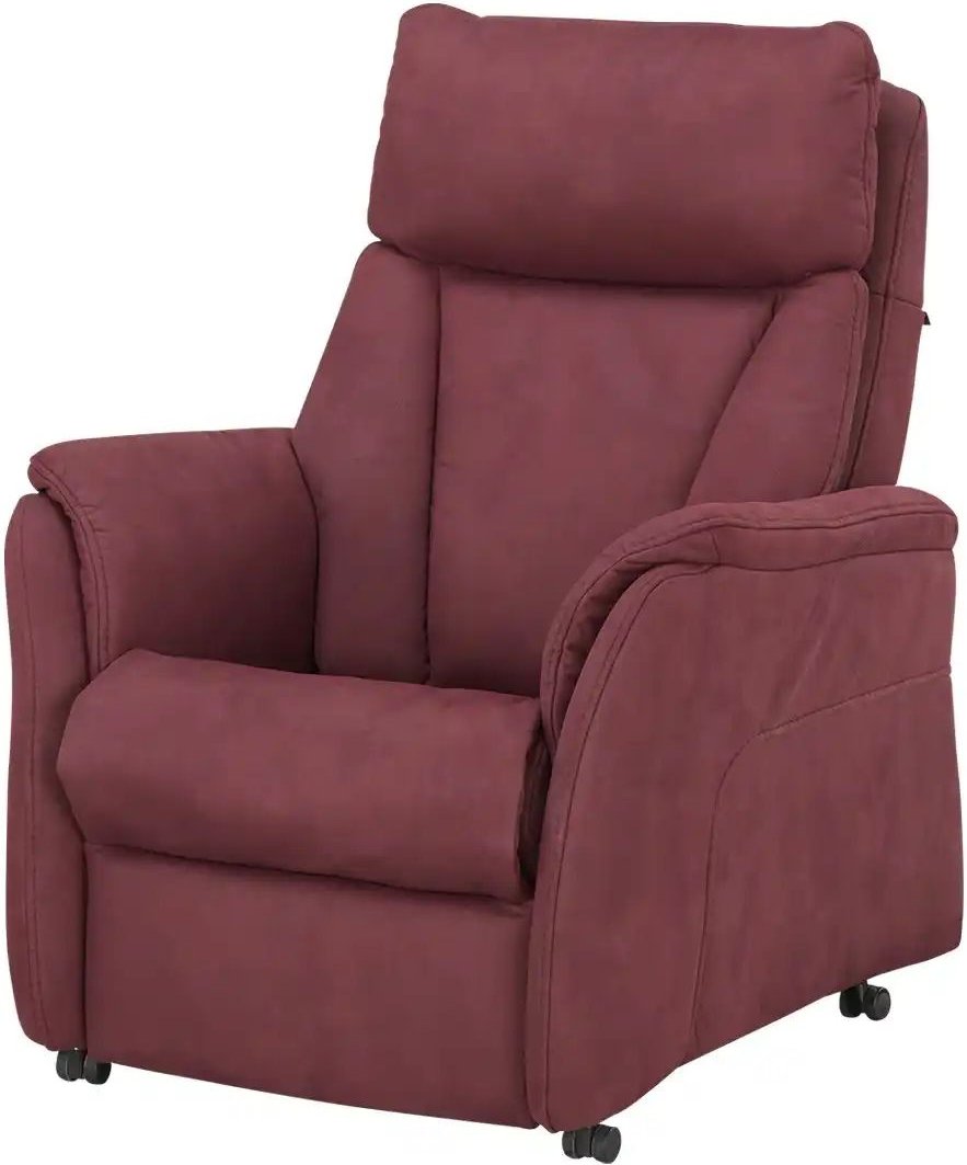 Hukla Relaxsessel mit Relaxfunktion Pascal ¦ rot ¦ Maße (cm): B: 77 H: 102 T: 90.0 Polstermöbel > Sessel > Relaxsessel -...