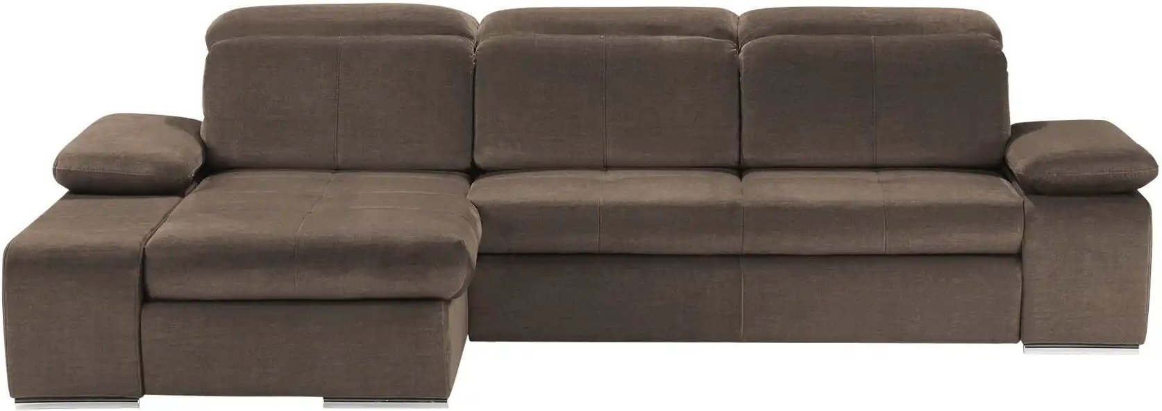 switch Ecksofa aus Mikrofaser Avilla ¦ braun ¦ Maße (cm): B: 285 H: 86 T: 187.0 Polstermöbel > Sofas > Ecksofas - Höffne...