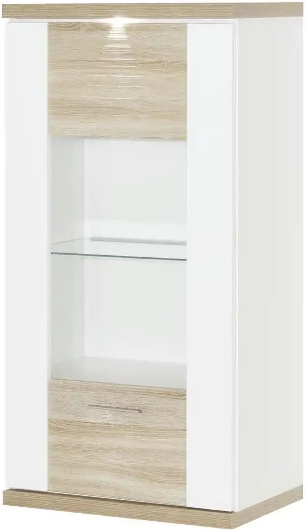 Thumbnail - uno Hängevitrine Titan ¦ holzfarben ¦ Maße (cm): B: 66 H: 131 T: 42.0 Schränke > Vitrinen - Höffner