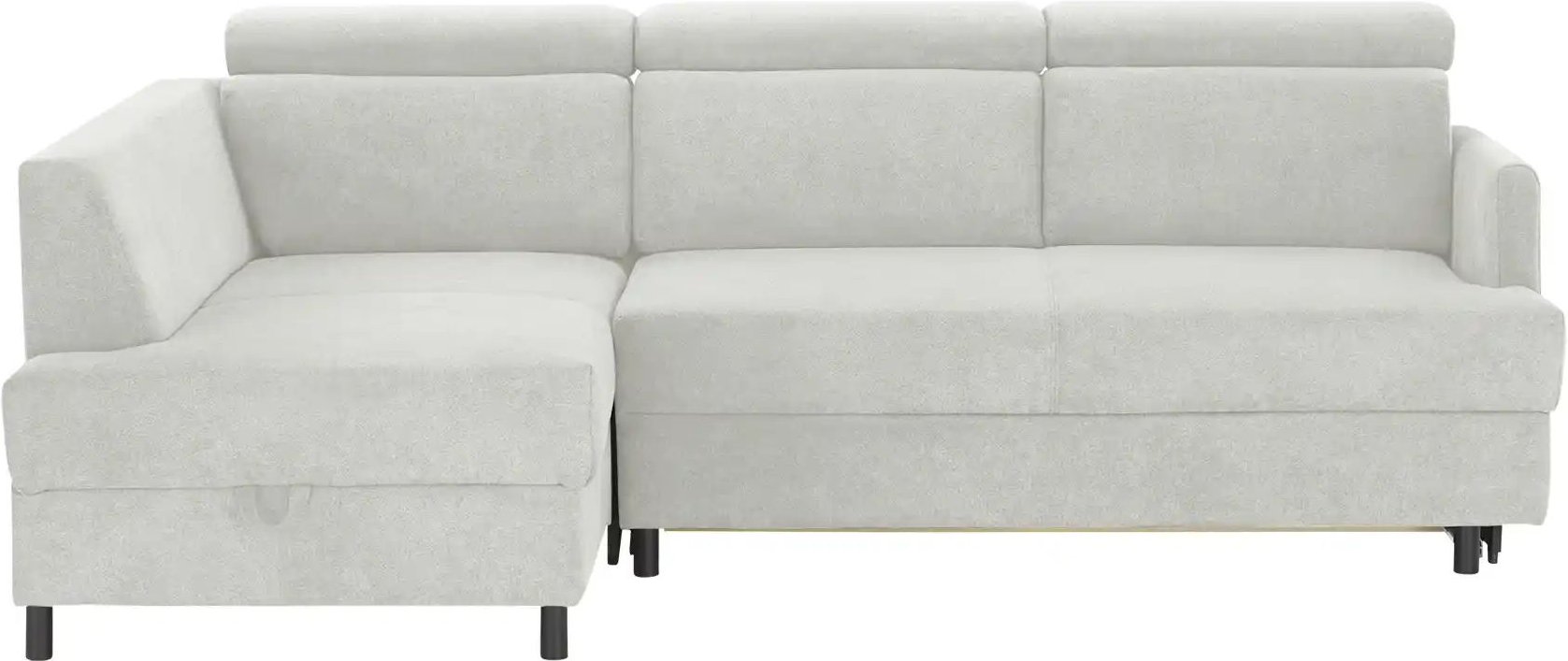 Ecksofa  Fabienne ¦ grau ¦ Maße (cm): B: 228 H: 81 T: 158.0 Polstermöbel > Sofas > 3-Sitzer - Höffner