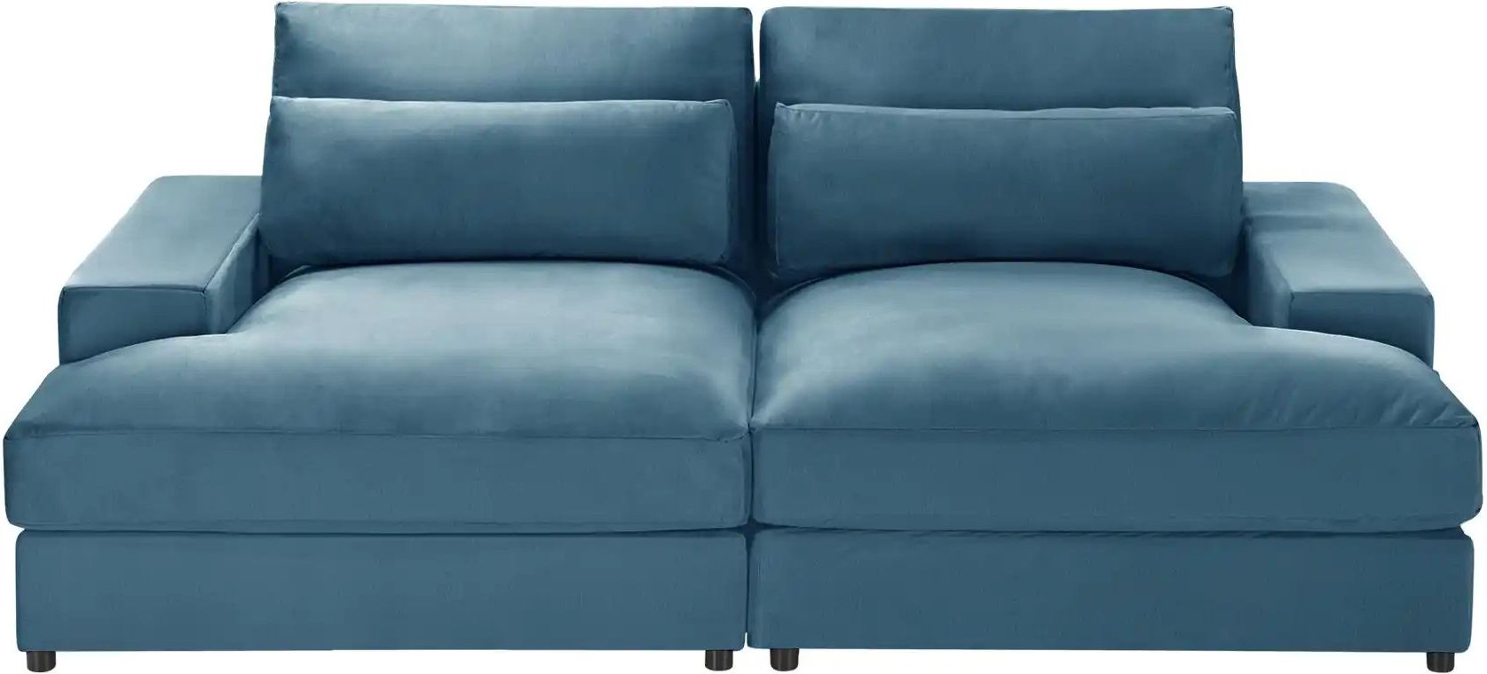 Thumbnail - Lounge Sofa Branna ¦ blau ¦ Maße (cm): B: 232 H: 88 T: 164.0 Polstermöbel > Sofas > Big-Sofas - Höffner