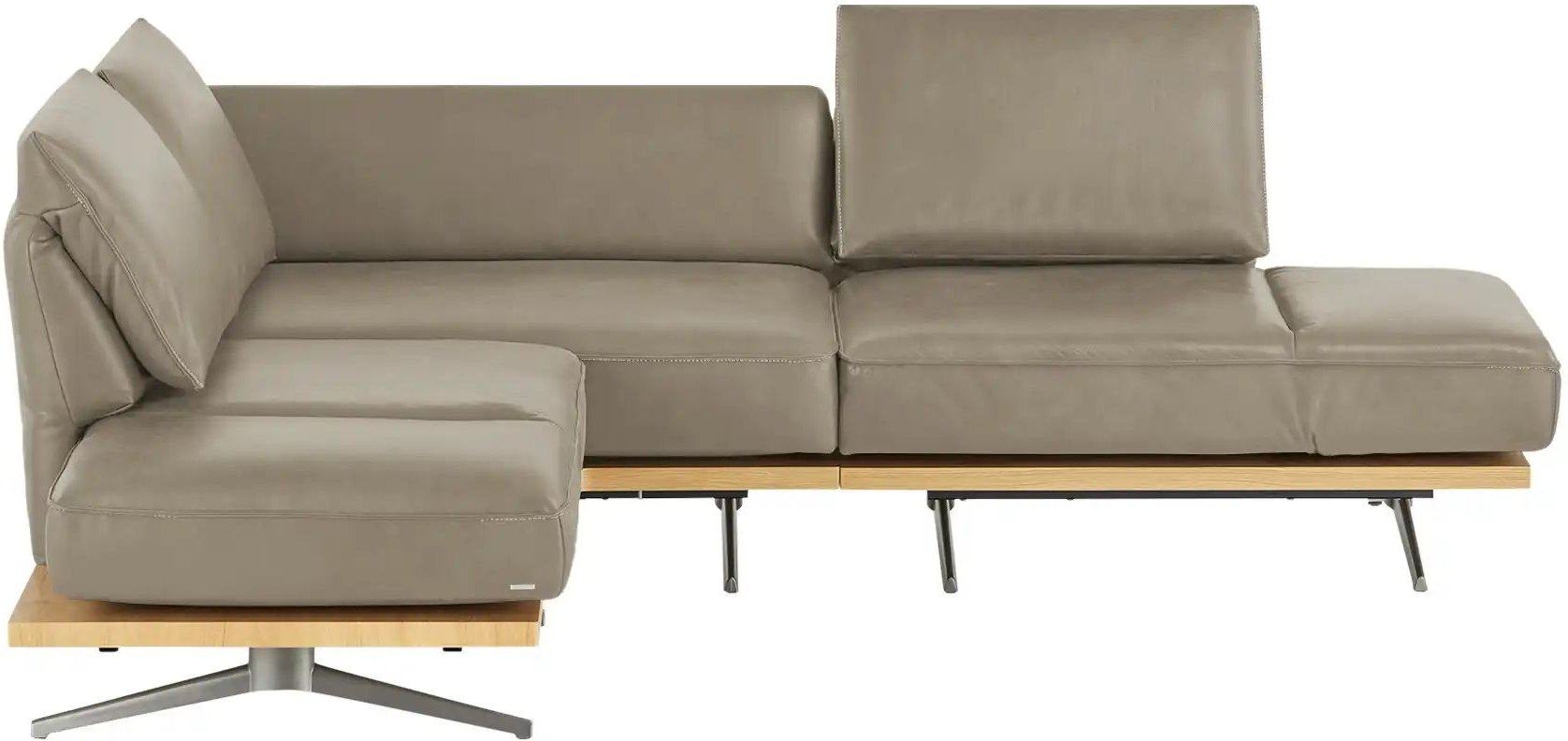 KOINOR Ecksofa Phoenix ¦ grau ¦ Maße (cm): B: 253 H: 87 T: 209.0 Polstermöbel > Sofas > Ecksofas - Höffner