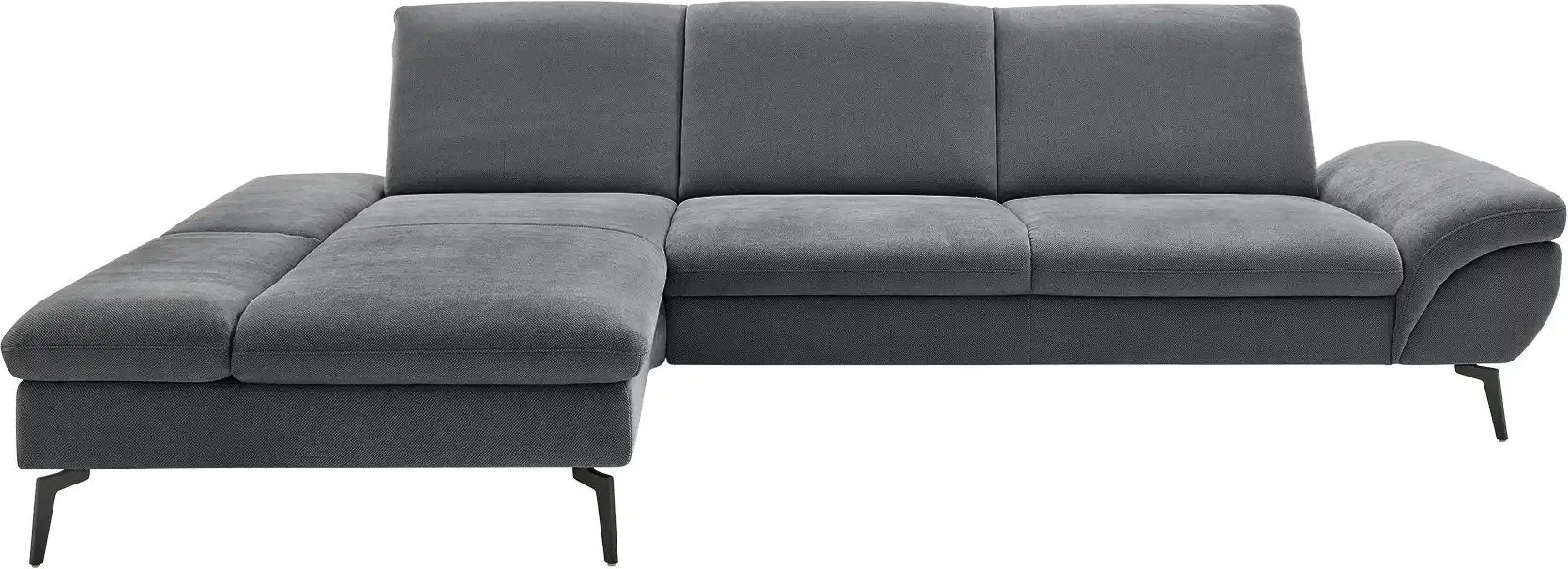 Thumbnail - Lounge Collection Ecksofa Malena ¦ grau ¦ Maße (cm): B: 314 H: 92 T: 199.0 Polstermöbel > Sofas > Ecksofas - Höffner