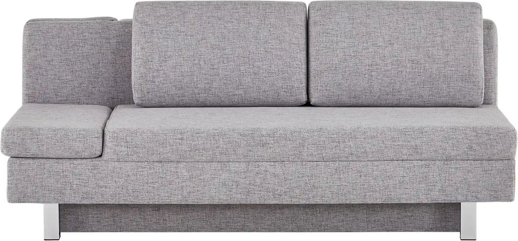 Schlafsofa mit Armteilverstellung Tino ¦ grau ¦ Maße (cm): B: 200 H: 90 T: 97.0 Polstermöbel > Sofas > 2-Sitzer - Höffne...