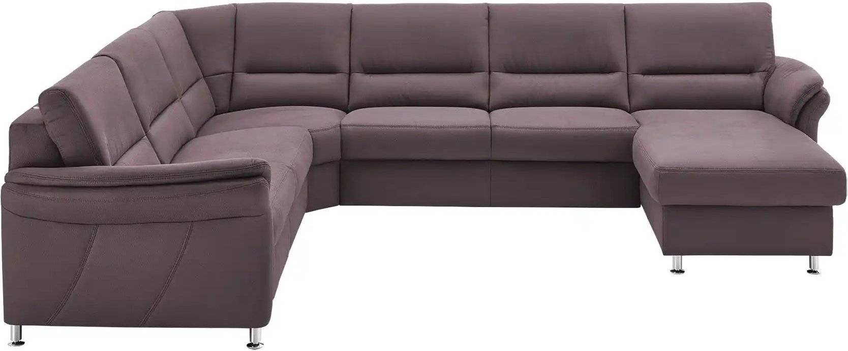 meinSofa Wohnlandschaft mit Boxspringpolsterung  Donald ¦ lila/violett ¦ Maße (cm): B: 330 H: 89 T: 173.0 Polstermöbel >...