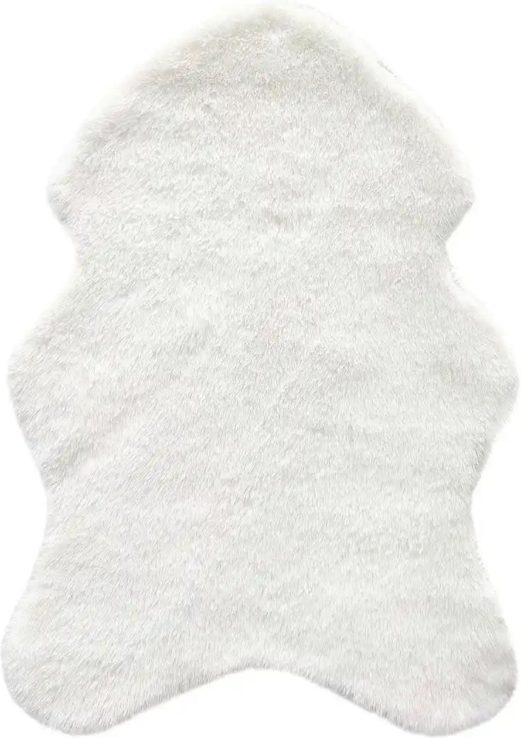 levelone Kunstfell Tierfellform Little Bunny ¦ weiß ¦ Synthetische Fasern ¦ Maße (cm): B: 40 Teppiche > Felle > Kunstfel...