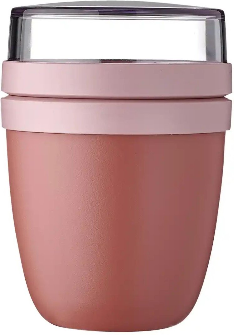 Mepal Lunchpot "To Go" Ellipse ¦ rosa/pink ¦ Kunststoff ¦ Maße (cm): H: 12,8 Ø: 9.1 Küchenzubehör & Helfer > Küchenhel...