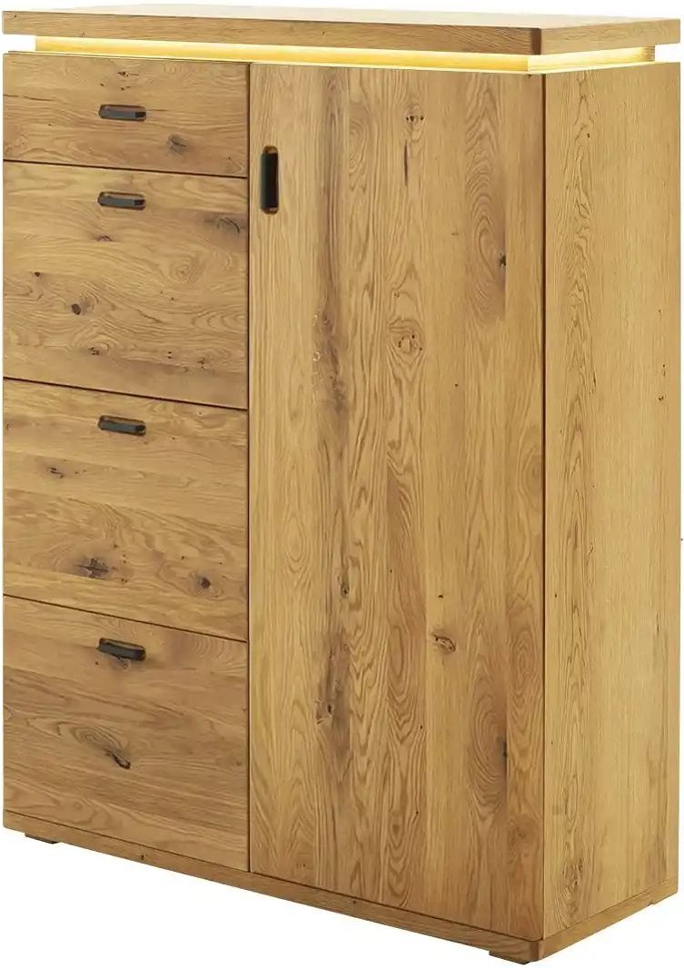 Sideboard Woodland ¦ holzfarben ¦ Maße (cm): B: 100 H: 128 T: 38.0 Kommoden & Sideboards > Sideboards - Höffner