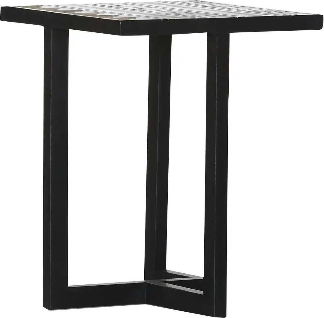 Thumbnail - Beistelltisch Groove ¦ schwarz ¦ Maße (cm): B: 40 H: 50 Tische > Beistelltische > Beistelltische ohne Rollen - Höffner
