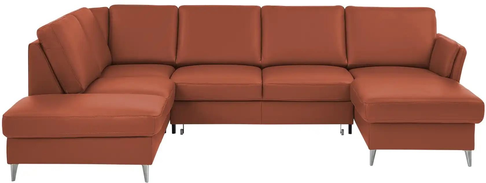 meinSofa Wohnlandschaft Veit ¦ rot ¦ Maße (cm): B: 305 H: 90 T: 204.0 Polstermöbel > Sofas > Wohnlandschaften - Höffner