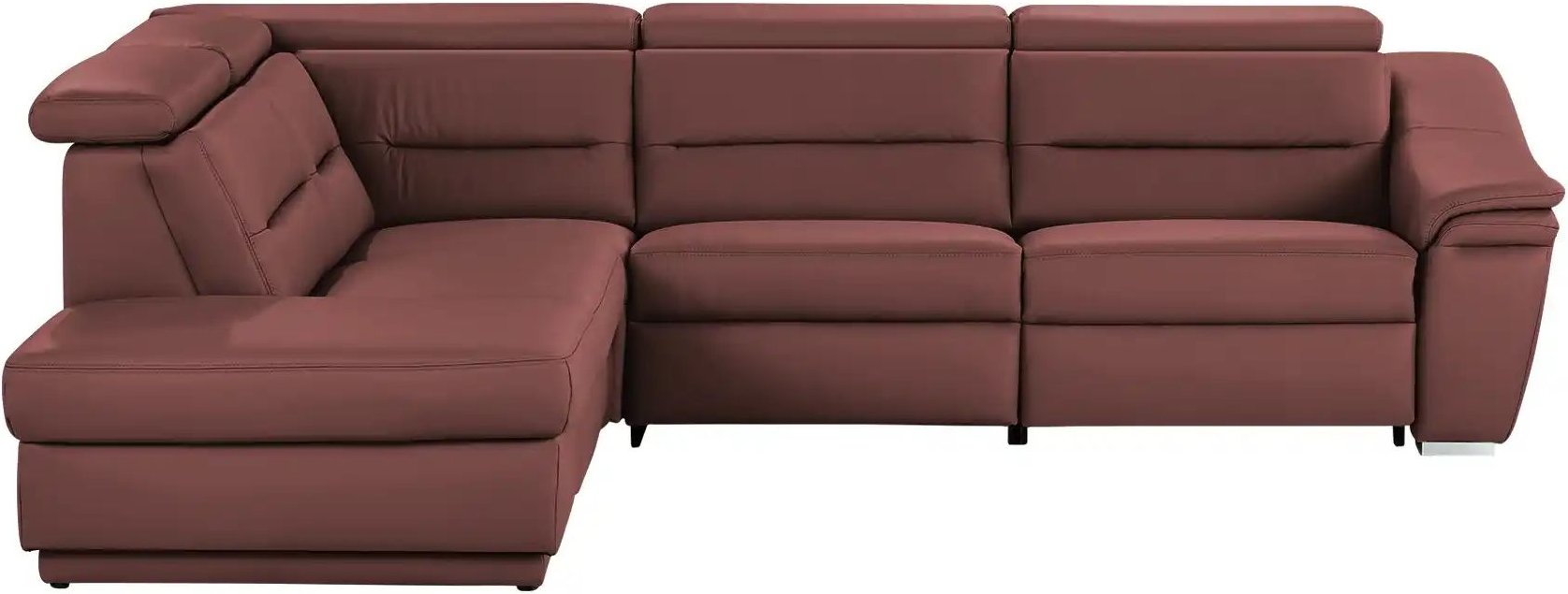 meinSofa Ecksofa Ivonne ¦ rot ¦ Maße (cm): B: 294 H: 84 T: 245.0 Polstermöbel > Sofas > Ecksofas - Höffner