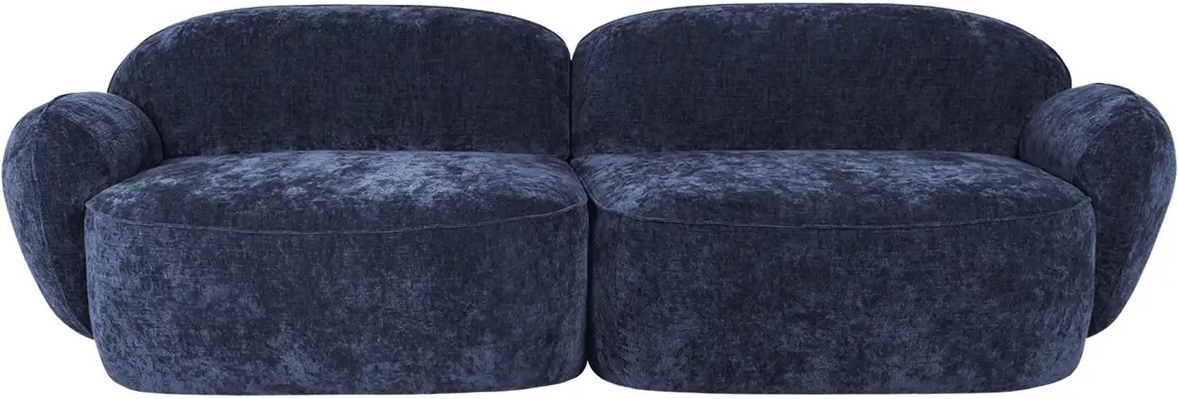 Thumbnail - SOHO Sofa 3-sitzig Bubble ¦ blau ¦ Maße (cm): B: 236 H: 80 T: 104.0 Polstermöbel > Sofas > 3-Sitzer - Höffner